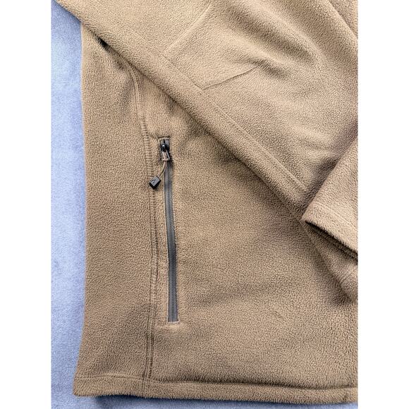 Eddie Bauer Ascent Polartec Fleece Jacket, Full Zip, Brown, Men's XL - Picture 3 of 6